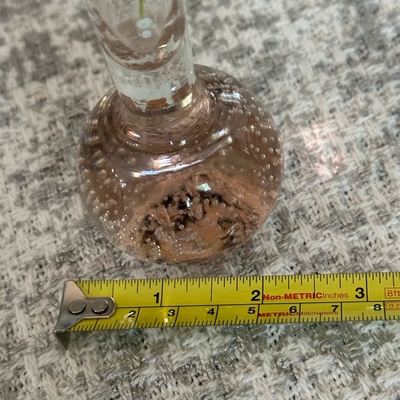 Gorgeous Thin Flute Glass Vase from KV, Czech Republic NIB - Picture 3 of 9